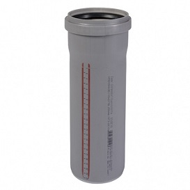 Труба внутр. канализация D 90 L 250 OSTENDORF