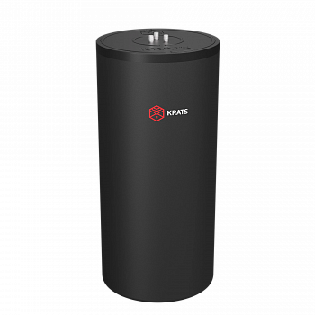 Бойлер косвенного нагрева по системе «бак-в-баке» KRATS Comfort 100 л (черный)